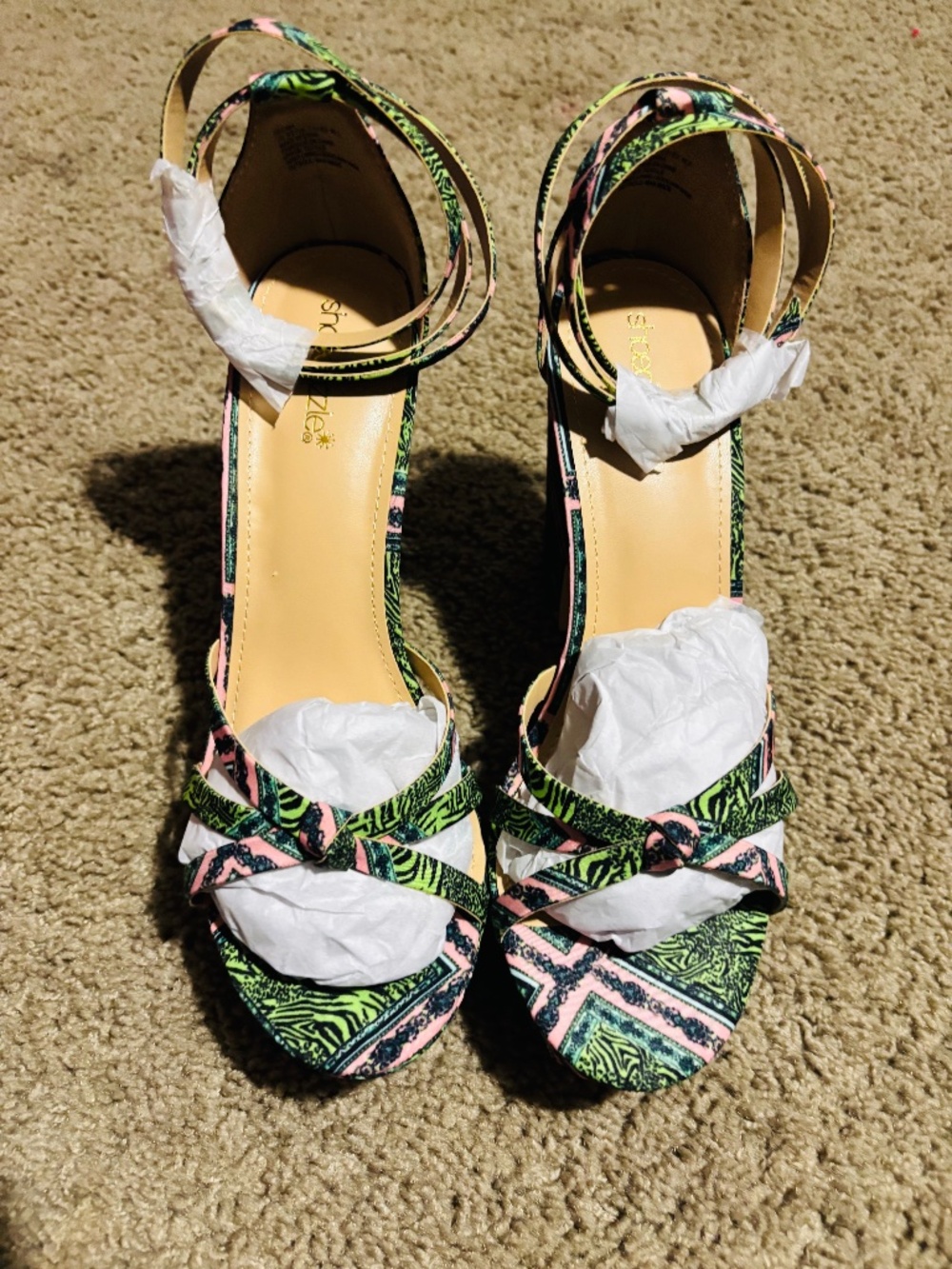 Heeled sandal
